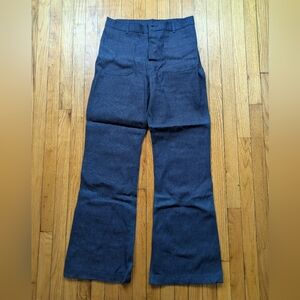 Vintage US Navy Flared  Denim Type 2 Flame Resistant Utility Trousers